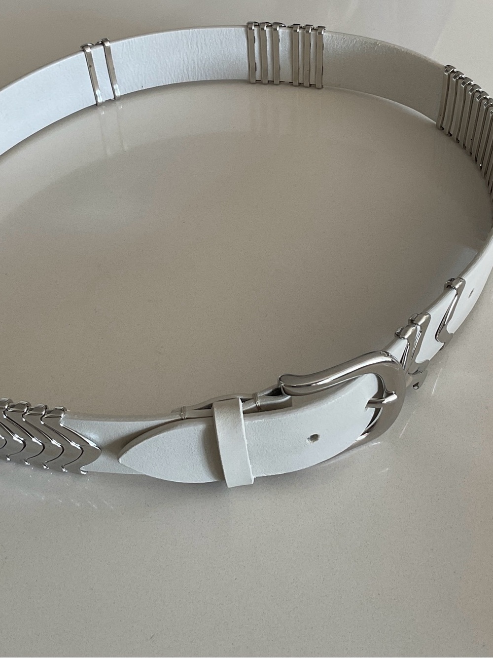White Isabel Marant Tehora belt